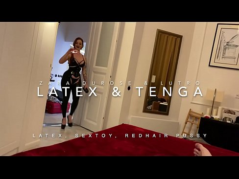 ❤️ Fa'afafine fa'amumu ulu i le teuga latex fa'afeusua'i e so'o ❤️ Na'o le porn ❌️