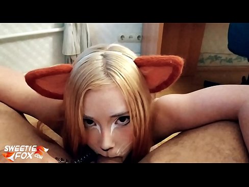 ❤️ E folo e Kitsune le titi ma le cum i lona gutu ❤️ Na'o le porn ❌️